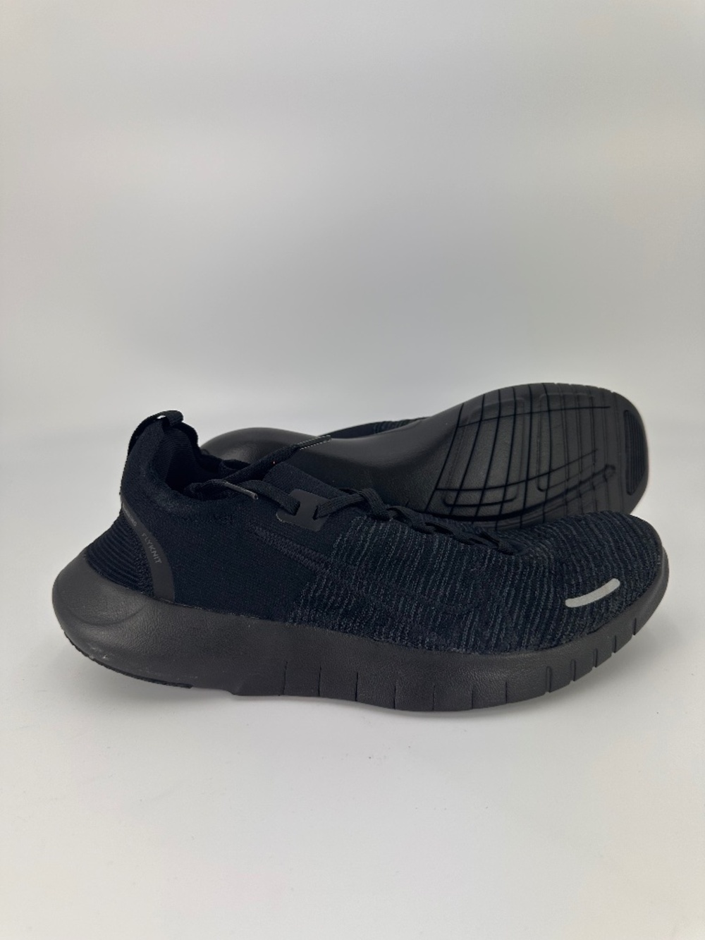 Nike Free Run Flyknit Next Nature Black/Antracite Mens Running Shoes FB1276 001